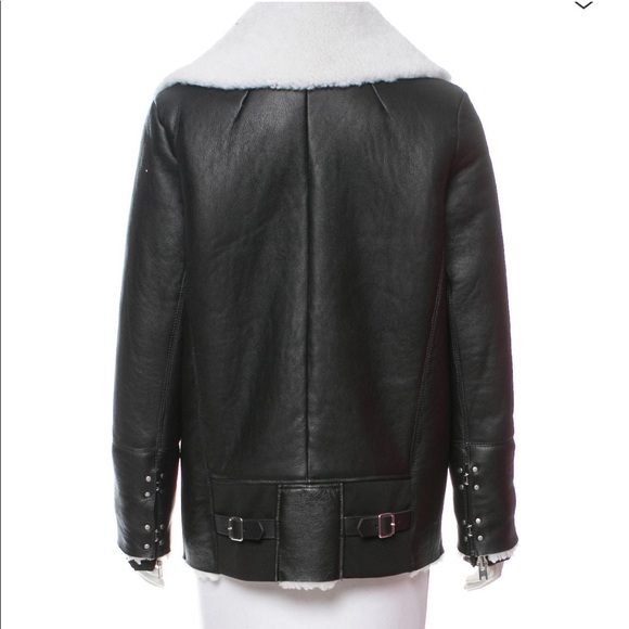 IRO Dafny Shearling Coat - Picture 3 of 8